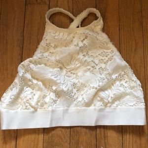 !LIKE NEW! Out from under white lace bralette